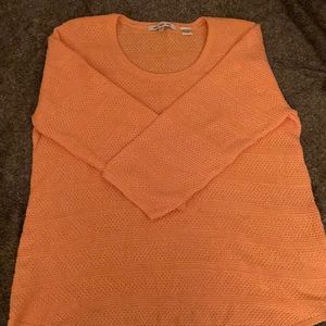 Nice orange knitted sweater from eight eight eight